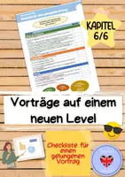 Vorschau - Arbeitsblätter - PowerPoint- Präsentation Checkliste - Deckblatt