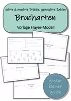 Vorschau - Arbeitsblätter - Materialpaket - Brüche - Seite 1