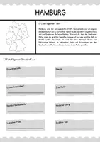 Vorschau - Arbeitsblätter - Bundesländer - Hamburg (Arbeitsblatt + Lösung) - Seite 1