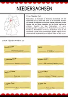 Vorschau - Arbeitsblätter - Bundesländer - Niedersachsen (Arbeitsblatt + Lösung) - Seite 2