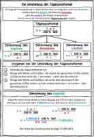 Vorschau - Stundenentwürfe - Die Zinsrechnung im Kreditbereich - Die Umstellung der Tageszinsformel BwR 9 II Lehrplan Plus - Seite 1