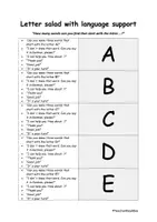 Vorschau - Spiele - letter salad with language support - Seite 1