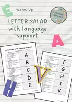 Vorschau - Spiele - letter salad with language support - Deckblatt
