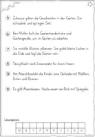 Vorschau - Arbeitsblätter - Mini-Lesespur: Frühling (Klasse 2/3) - Seite 2