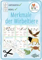 Vorschau - Arbeitsblätter - MEGA-SPARPAKET: 54x Bio Karteikarten und 9x Lernwürfel - Seite 1