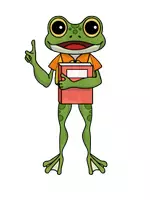 Vorschau - selbst erstellte Cliparts/Grafiken - 10 Frösche Clipart Set - Frosch Illustration (Tiere Cliparts) - Seite 2