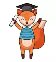Vorschau - selbst erstellte Cliparts/Grafiken - 10 Füchse Clipart Set - Fuchs Illustration (Tiere Cliparts) - Seite 3