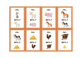 Aperçu - Jeux - J'ai...Qui a …? de la ferme - Page 2
