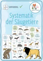 Vorschau - Spiele - Säugetiere Systematik – Sortieraktivität - Deckblatt