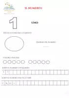 anteprima - Esercizi - Il numero 1_impara al tuo passo - Pagina di copertina