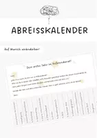 Vorschau - Anderer Materialtyp - Abreißkalender Referendariat Lehramtsanwärter Geschenk - Deckblatt