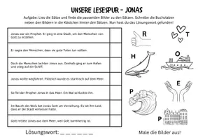 Vorschau - Arbeitsblätter - Prophet JONAS 🌙 - Arbeitsblätter - IRu/Interreligiös - Seite 3