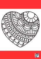 anteprima - Materiale per pittura e bricolage - MANDALA ...col cuore - Pagina 1