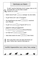 Vorschau - Arbeitsblätter - Fabelheft (3-fach differenziert) - Seite 1