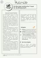 Vorschau - Arbeitsblätter - Die Beiträge muslimischer Frauen für die Wissenschaft - Seite 2