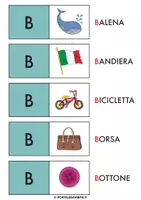 anteprima - Materiale di supporto/inclusione - Maxi Alfabetiere | Colori + B/N - Pagina 2