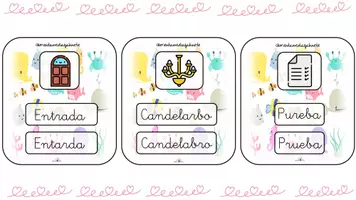 Vista previa - Hojas de trabajo - MIXTAS Y TRABADAS - Tarjetas de ejercicios (Versión corta) - página 2