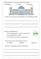 Vorschau - Arbeitsblätter - Quiz zum Demokratie-Check - mit Lösung - Seite 1