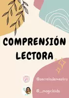 Vista previa - Hojas de trabajo - Pack comprensiones lectoras (castellano/català) - Portada