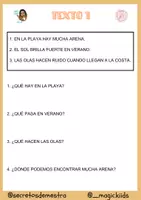 Vista previa - Hojas de trabajo - Pack comprensiones lectoras (castellano y català) - página 1