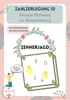 Vorschau - Spiele - Zehnerjagd - Automatisierung Zahlzerlegung 10 - Matheförderung - Deckblatt