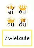 Vorschau - Poster - Vokale / Silbenkönige Übersicht Tafelmaterial - Seite 2