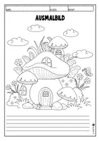 Vorschau - Arbeitsblätter - Kunstprojekt Traumhaus - Seite 3