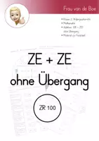 Vorschau - Arbeitsblätter - Freiarbeitsmaterial: Addition ohne Übergang (ZE + ZE, ZR100) - Deckblatt