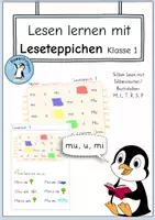 Vorschau - Arbeitsblätter - Materialpaket - Leseblätter Klasse 1 - Seite 1