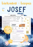 Vorschau - Arbeitsblätter - Prophet JOSEF 🌙 - Arbeitsblätter - IRu/Interreligiös - Deckblatt