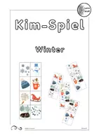 Vorschau - Spiele - Kim-Spiel Winter: Visuelle Wahrnehmung - Deckblatt