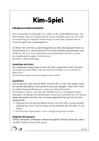Vorschau - Spiele - Kim-Spiel Winter: Visuelle Wahrnehmung - Seite 1