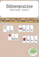 Vorschau - Spiele - Silbenpuzzle - Silben lesen Klasse 1 - Deckblatt