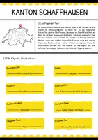 Vorschau - Arbeitsblätter - Schweizer Kantone - Schaffhausen (Arbeitsblatt + Lösung) - Seite 2
