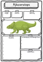 Vorschau - Unterrichtsreihen - Steckbrief Dinosaurier Klasse 1, 2, 3, 4 - Seite 2