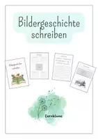 Vorschau - Unterrichtsreihen - Bildergeschichte schreiben 2./3. Klasse - Deckblatt