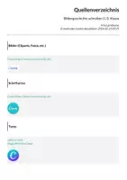 Vorschau - Unterrichtsreihen - Materialpaket Bildergeschichte - Deckblatt