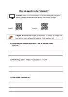 Vorschau - Arbeitsblätter - Was ist eigentlich die Fastenzeit - Deckblatt