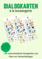 Vorschau - Arbeitsblätter - A la boulangerie - Dialogkarten - Deckblatt