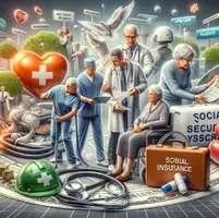 Vorschau - Arbeitsblätter - Was leistet die Sozialversicherung? - Deckblatt