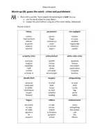 Vorschau - Arbeitsblätter - Guess the word/Warm up: Crime and Punishment (Oberstufe | Vokabelspiel) - Seite 3