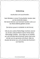 Vorschau - Stationenlernen - Nummern für Stationen - Bienen - Seite 1