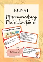 Vorschau - Anderer Materialtyp - Museumsrundgang Moderationskarten - Deckblatt