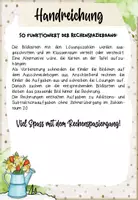Vorschau - Arbeitsblätter - Rechenspaziergang / Rechnen und Kleben: Frühblüher (ZR 20) - Seite 1