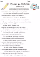 Vorschau - Arbeitsblätter - Präsens Präteritum Grundschule Zeitformen Klasse 3 Geschichte Deutsch Klasse 2 mit Loesungen - Seite 1