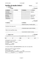 Vorschau - Arbeitsblätter - Vokabeltest - Di Nuovo Insieme A2+: Unità 1 e 2 - Deckblatt
