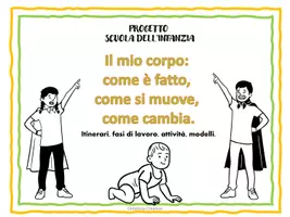 anteprima - Materiale per pittura e bricolage - Kit: Il corpo (Progetto per la scuola dell'infanzia) - Pagina di copertina