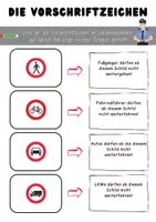 Vorschau - Arbeitsblätter - Polizei: Die Vorschriftzeichen im Straßenverkehr - Seite 3