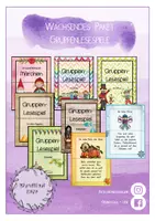 Vorschau - Spiele - Materialpaket * Gruppenlesespiele (15 Spiele) - Deckblatt