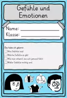 Vorschau - Stundenentwürfe - Gefühle Emotionen Klasse 1, 2, 3, 4 - Seite 1